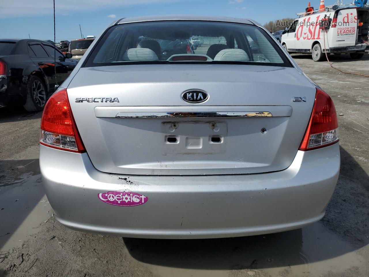 2009 Kia Spectra Ex Silver vin: KNAFE221X95657544