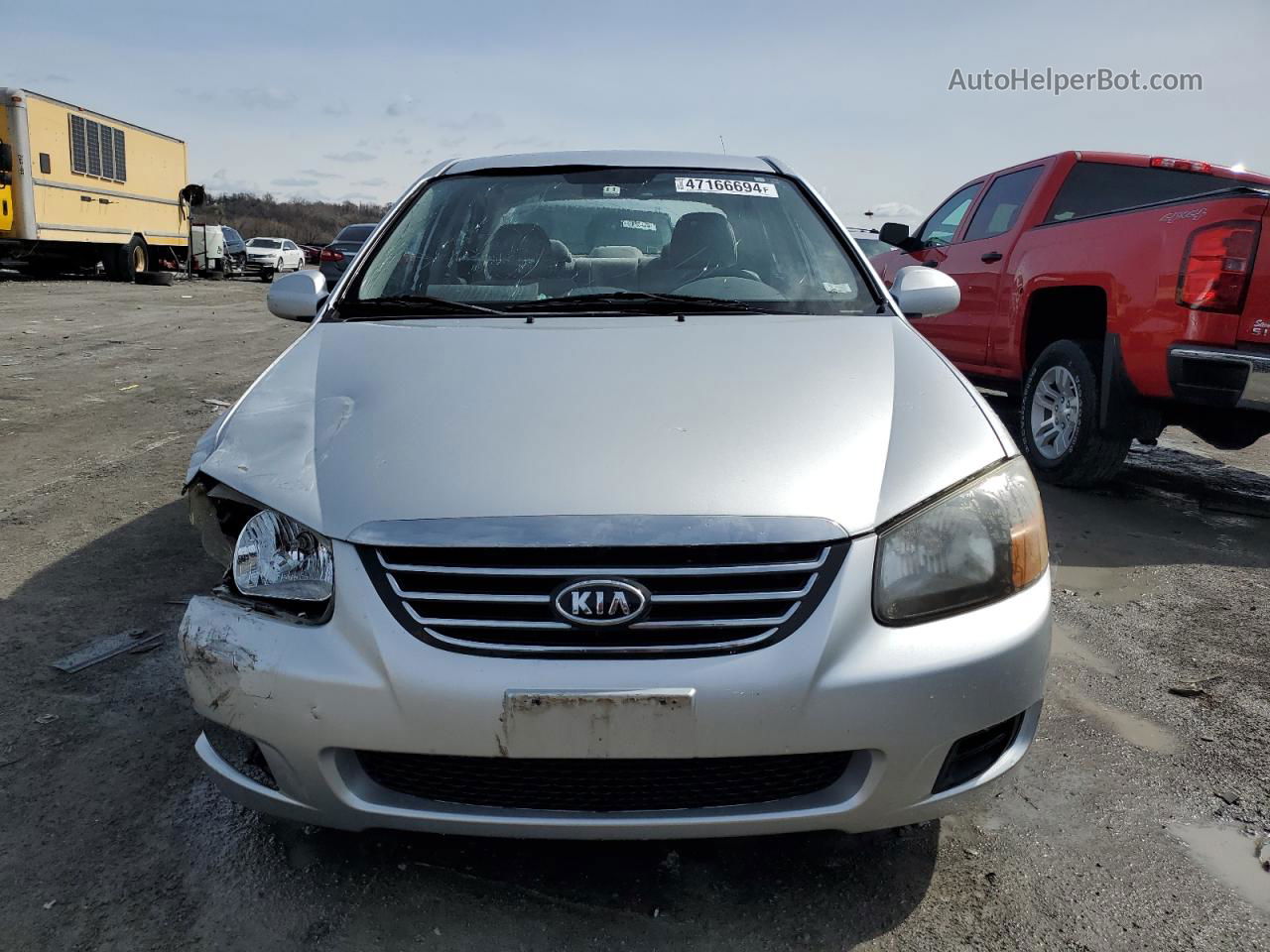 2009 Kia Spectra Ex Silver vin: KNAFE221X95657544