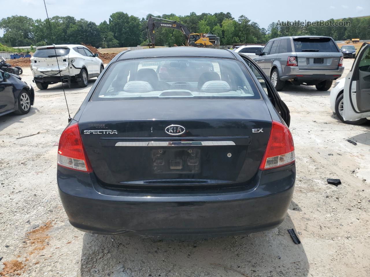 2009 Kia Spectra Ex Black vin: KNAFE221X95666972