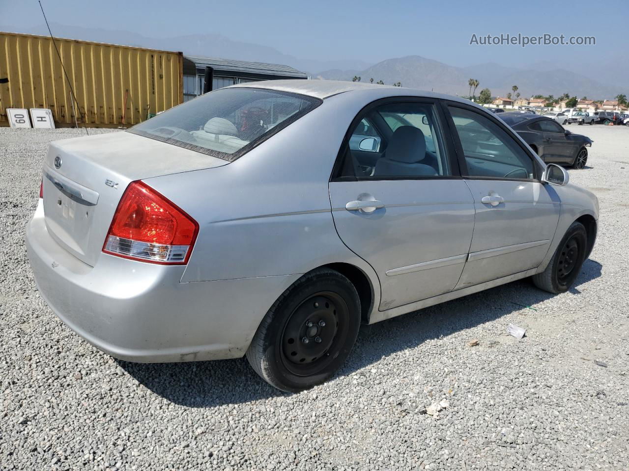 2009 Kia Spectra Ex Silver vin: KNAFE222095640289