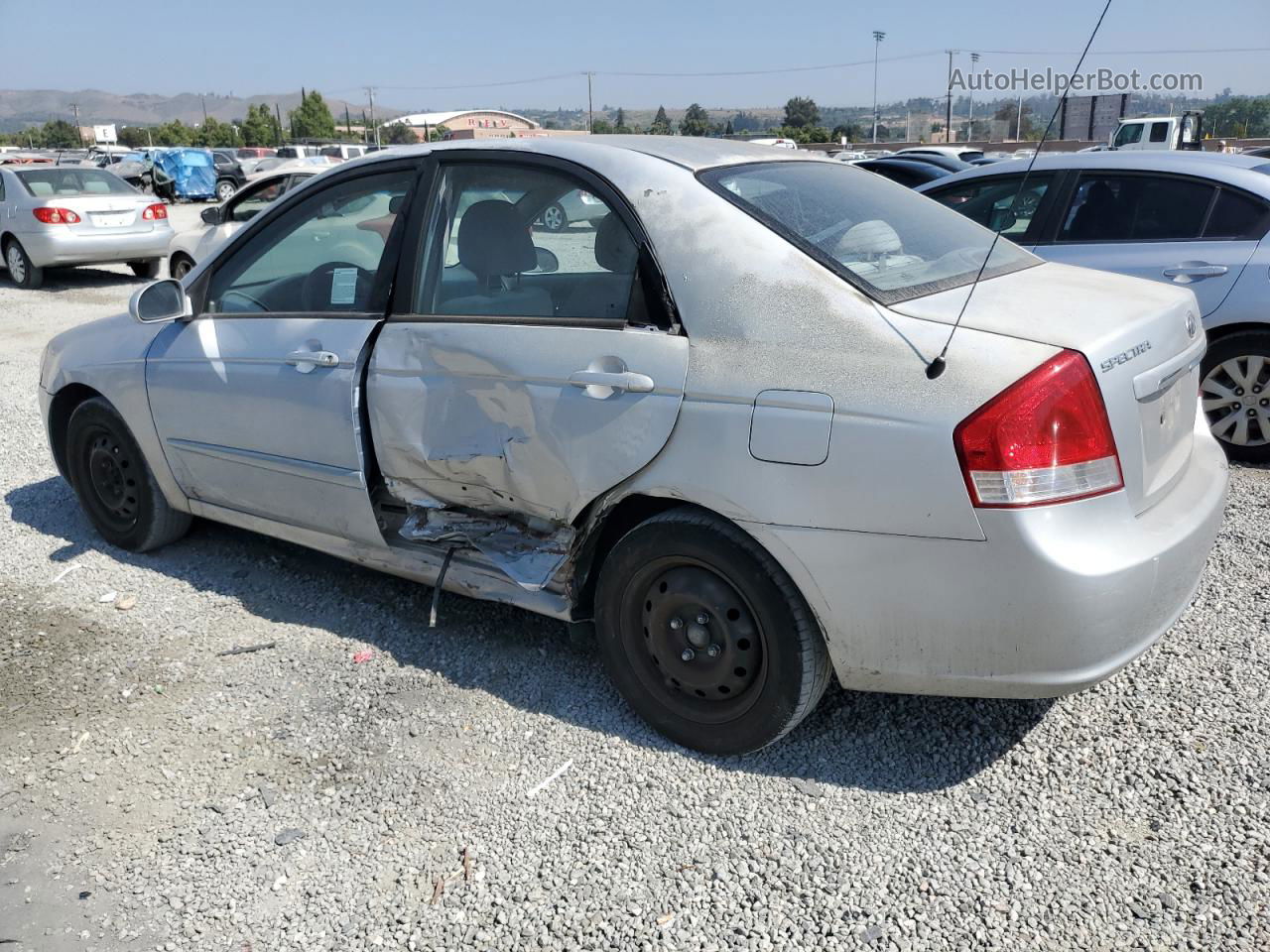 2009 Kia Spectra Ex Silver vin: KNAFE222095640289