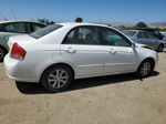 2009 Kia Spectra Ex White vin: KNAFE222095663748