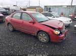 2009 Kia Spectra Ex Red vin: KNAFE222095668092