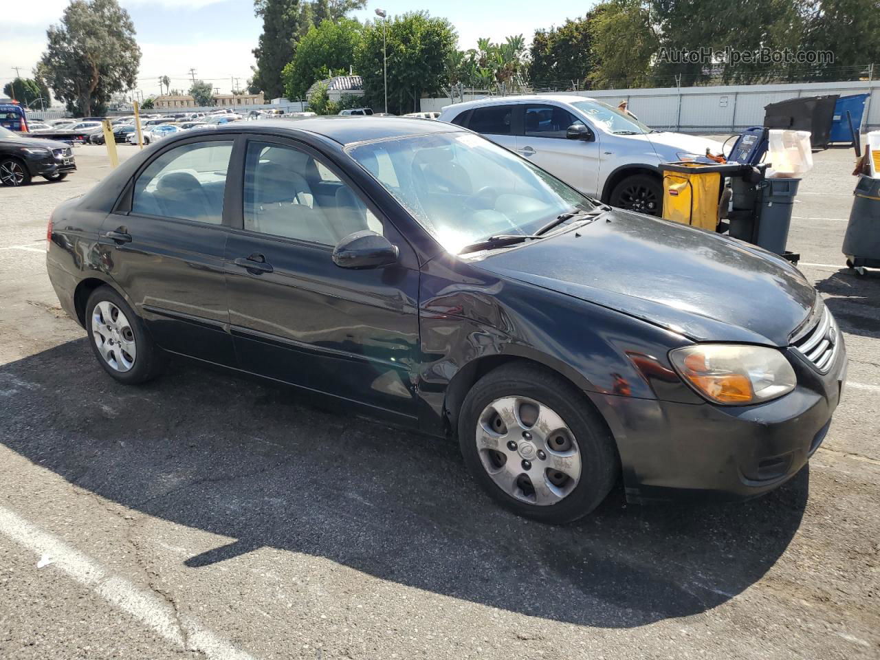 2009 Kia Spectra Ex Black vin: KNAFE222195642522