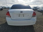 2009 Kia Spectra Ex White vin: KNAFE222195644545