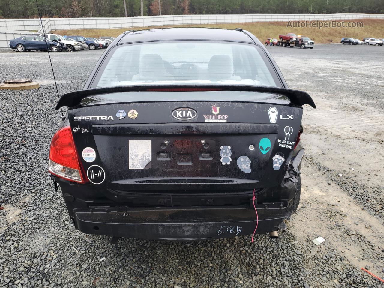 2009 Kia Spectra Ex Black vin: KNAFE222295618844