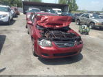 2009 Kia Spectra Ex Burgundy vin: KNAFE222295640892