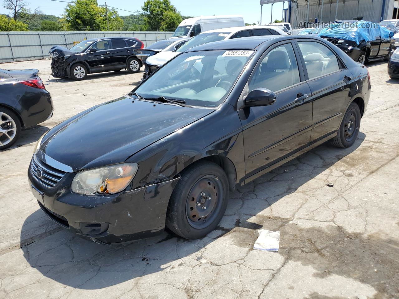 2009 Kia Spectra Ex Black vin: KNAFE222295663993