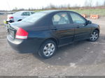 2009 Kia Spectra Lx Black vin: KNAFE222495601169