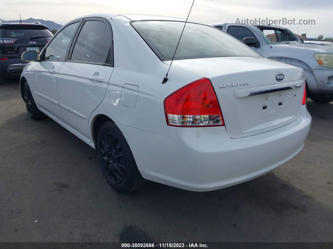 2009 Kia Spectra Ex Белый vin: KNAFE222495667740