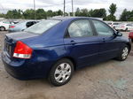 2009 Kia Spectra Ex Blue vin: KNAFE222595592854