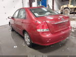 2009 Kia Spectra Ex Maroon vin: KNAFE222595594636