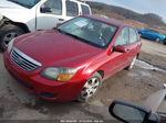 2009 Kia Spectra Ex Red vin: KNAFE222595599383