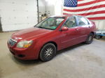 2009 Kia Spectra Ex Burgundy vin: KNAFE222595604887