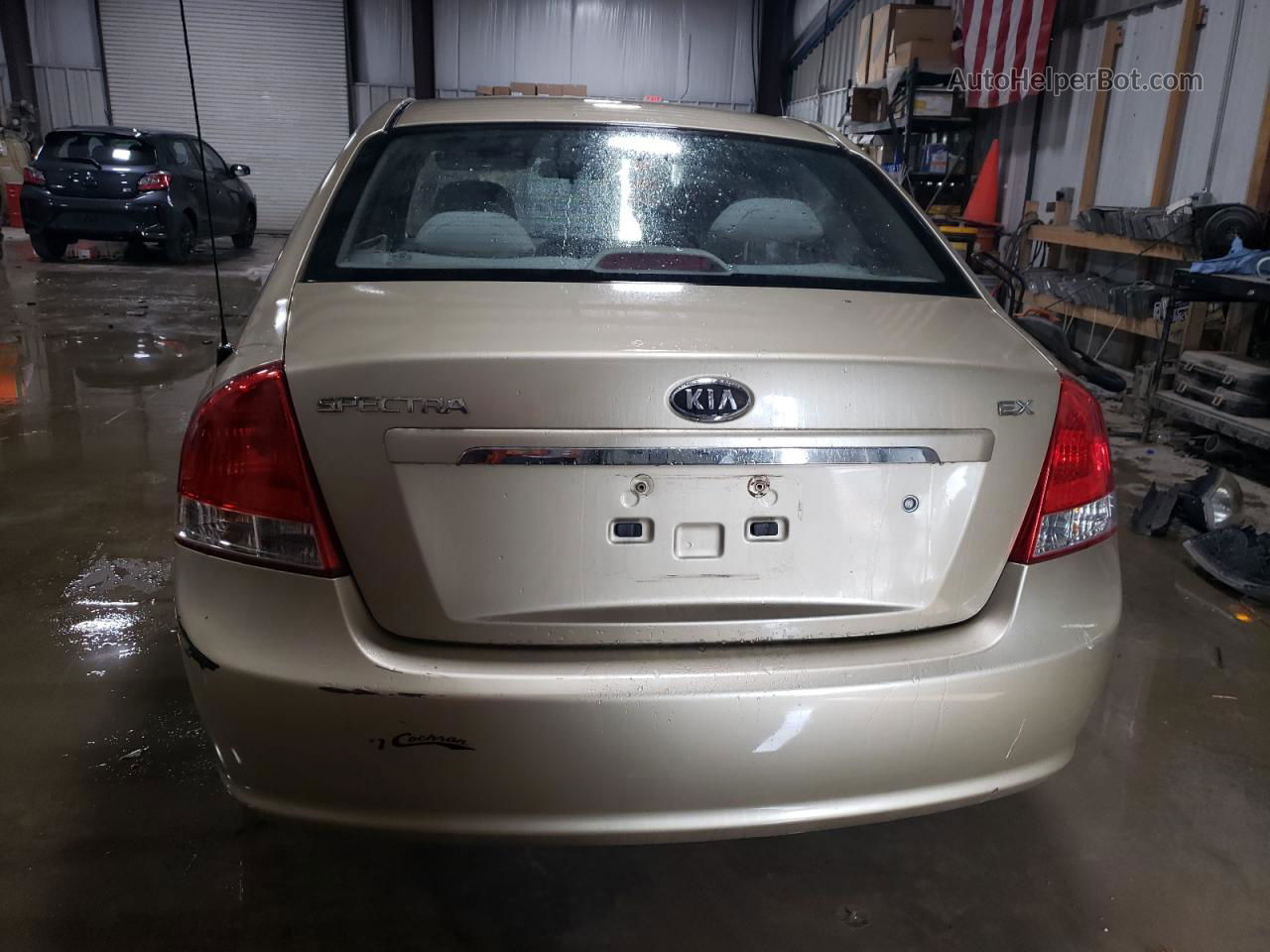 2009 Kia Spectra Ex Золотой vin: KNAFE222595666323