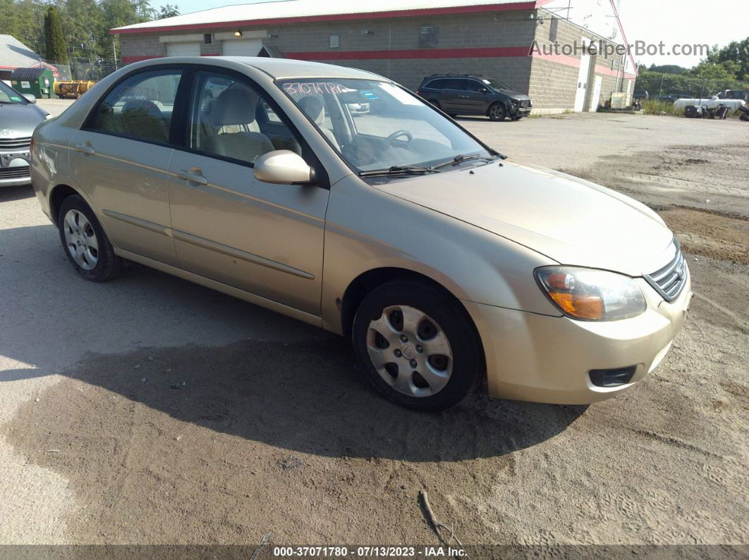 2009 Kia Spectra Ex Золотой vin: KNAFE222695652981