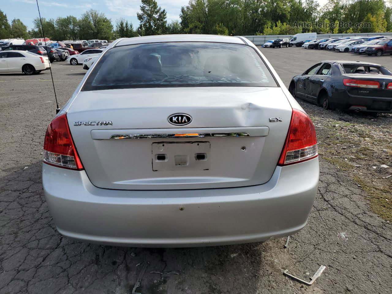 2009 Kia Spectra Ex Серебряный vin: KNAFE222795662158