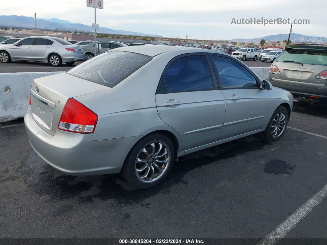 2009 Kia Spectra Ex Silver vin: KNAFE222895617469