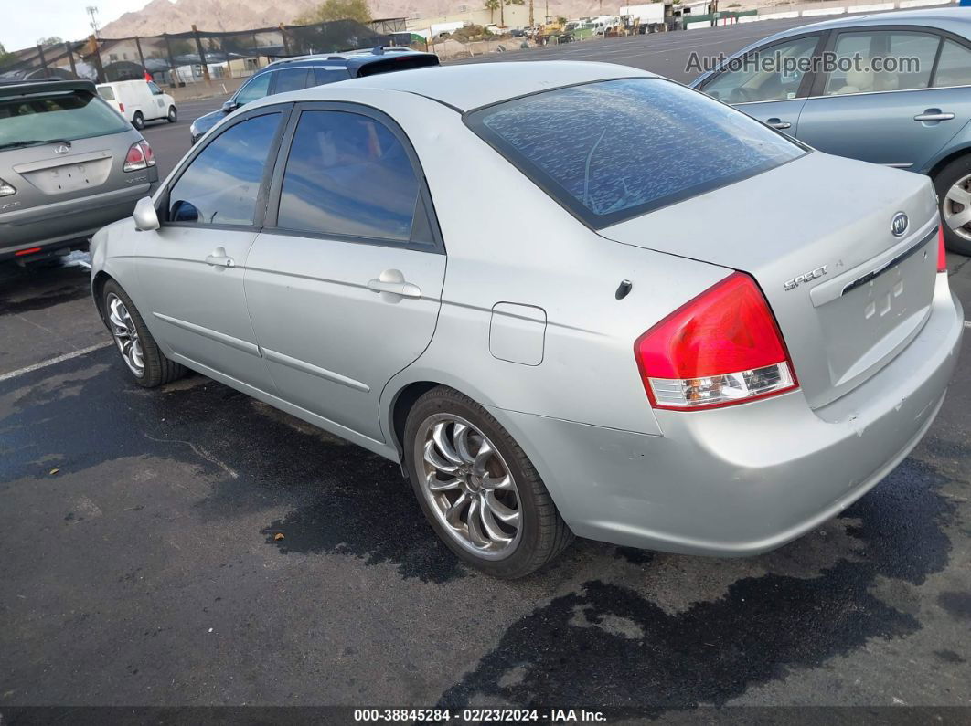 2009 Kia Spectra Ex Silver vin: KNAFE222895617469