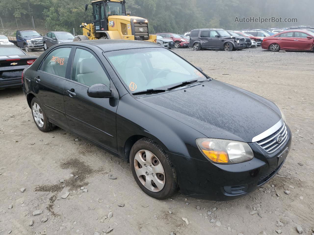 2009 Kia Spectra Ex Black vin: KNAFE222895642338