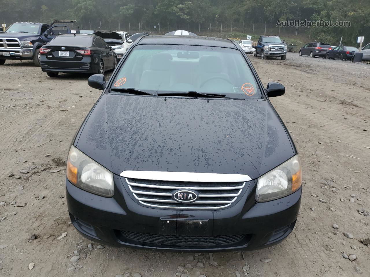 2009 Kia Spectra Ex Black vin: KNAFE222895642338