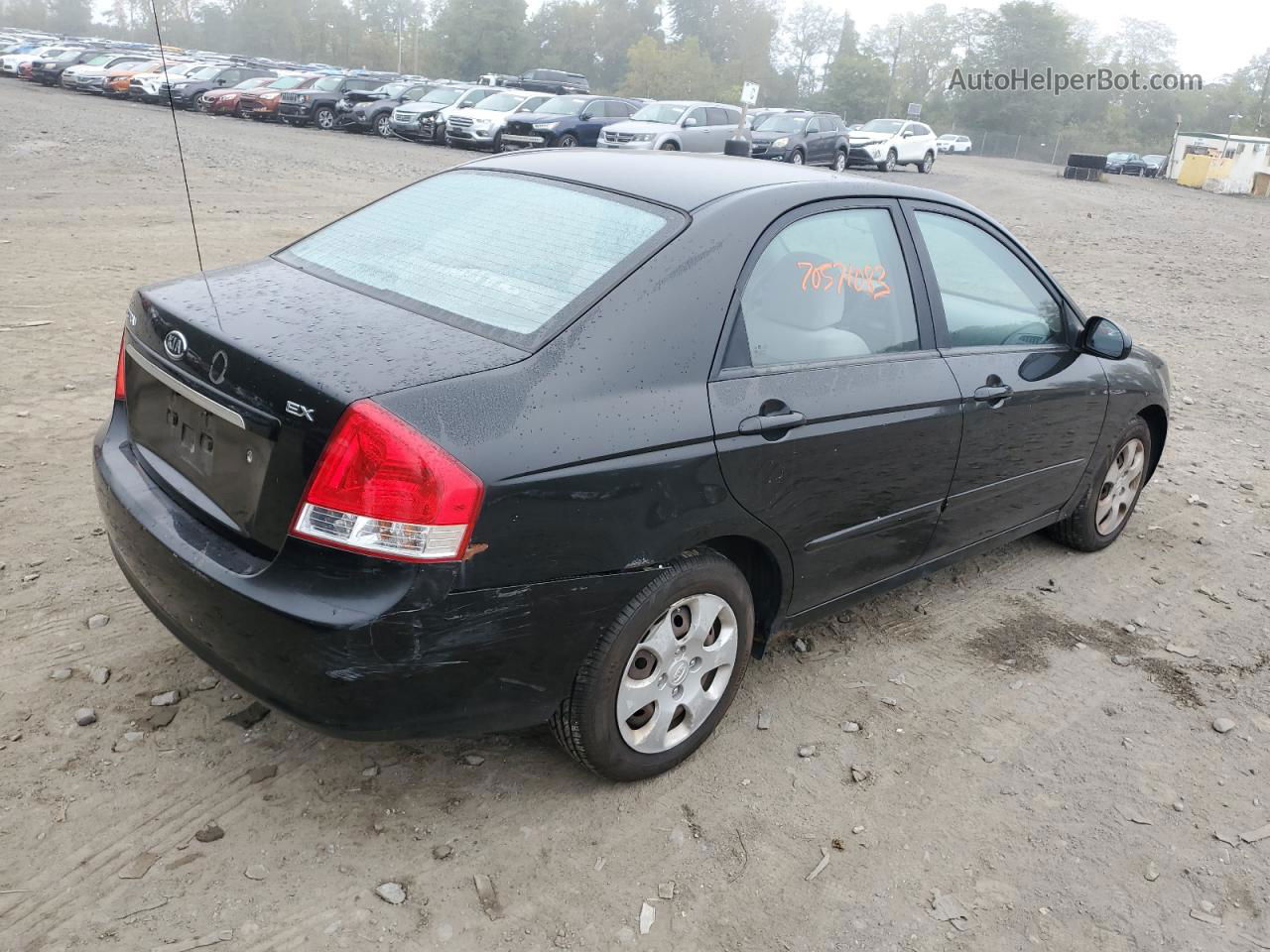 2009 Kia Spectra Ex Black vin: KNAFE222895642338