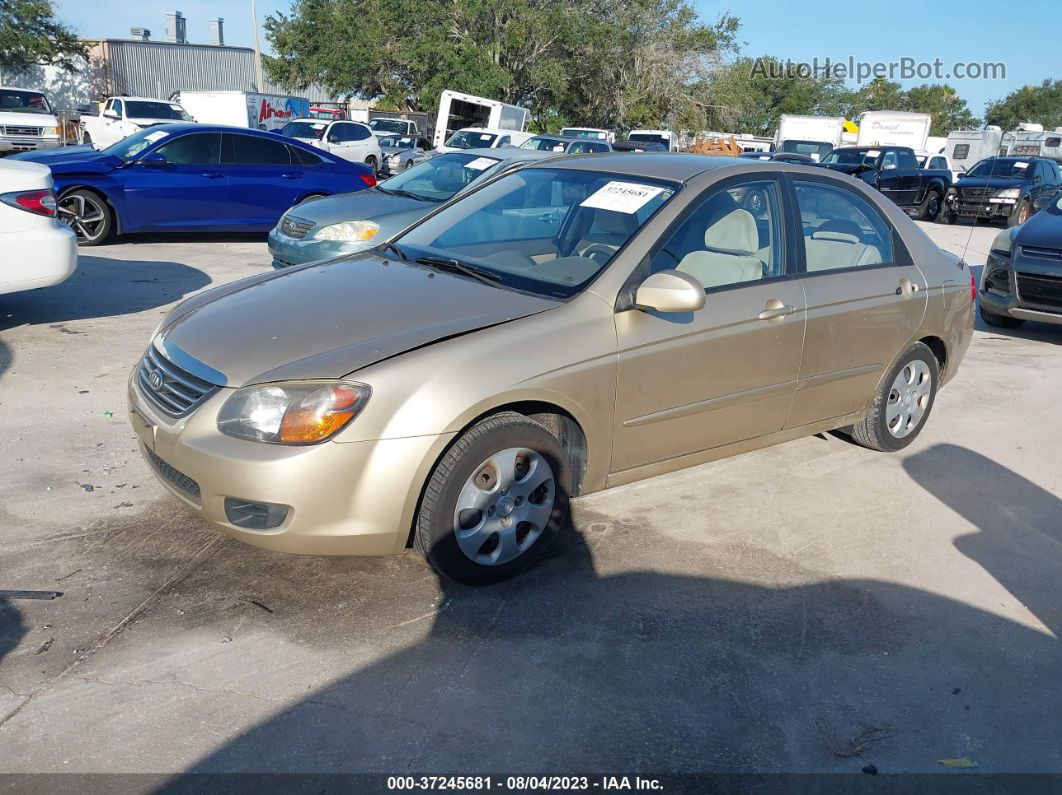 2009 Kia Spectra Ex Tan vin: KNAFE222895652951