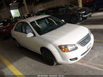 2009 Kia Spectra Lx White vin: KNAFE222895662511