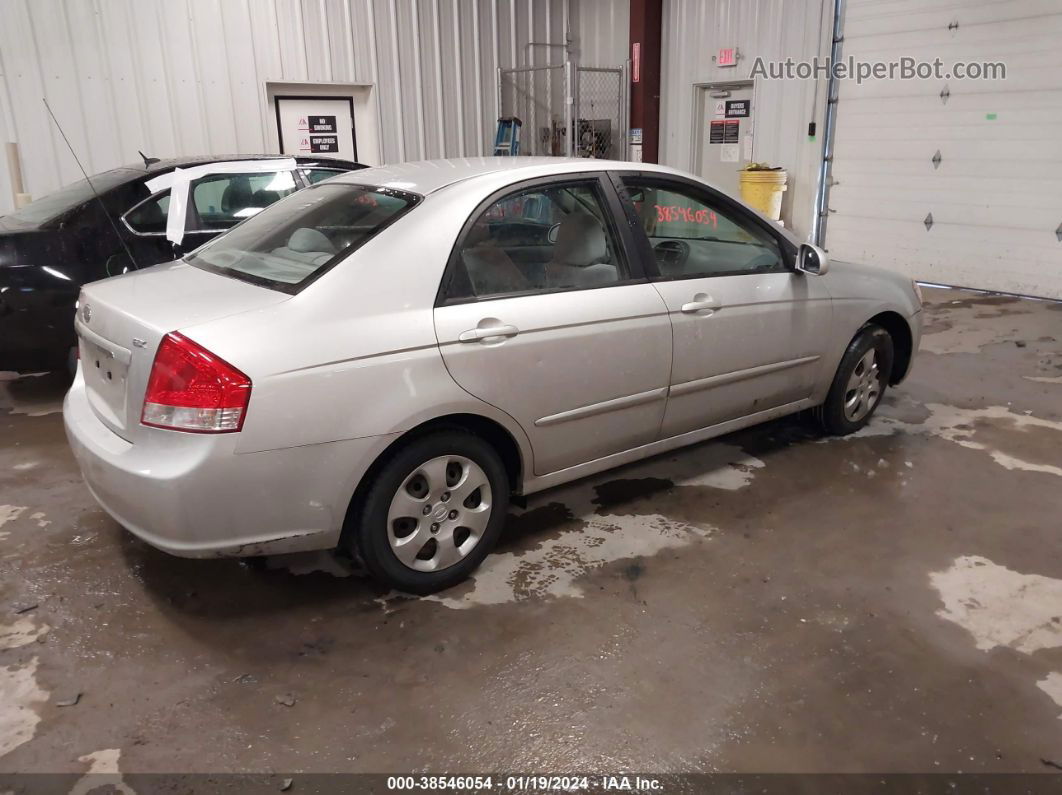 2009 Kia Spectra Ex Silver vin: KNAFE222895664808