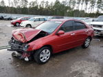 2009 Kia Spectra Ex Red vin: KNAFE222X95599489