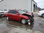 2009 Kia Spectra Ex Red vin: KNAFE222X95599489