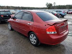 2009 Kia Spectra Ex Red vin: KNAFE222X95599489