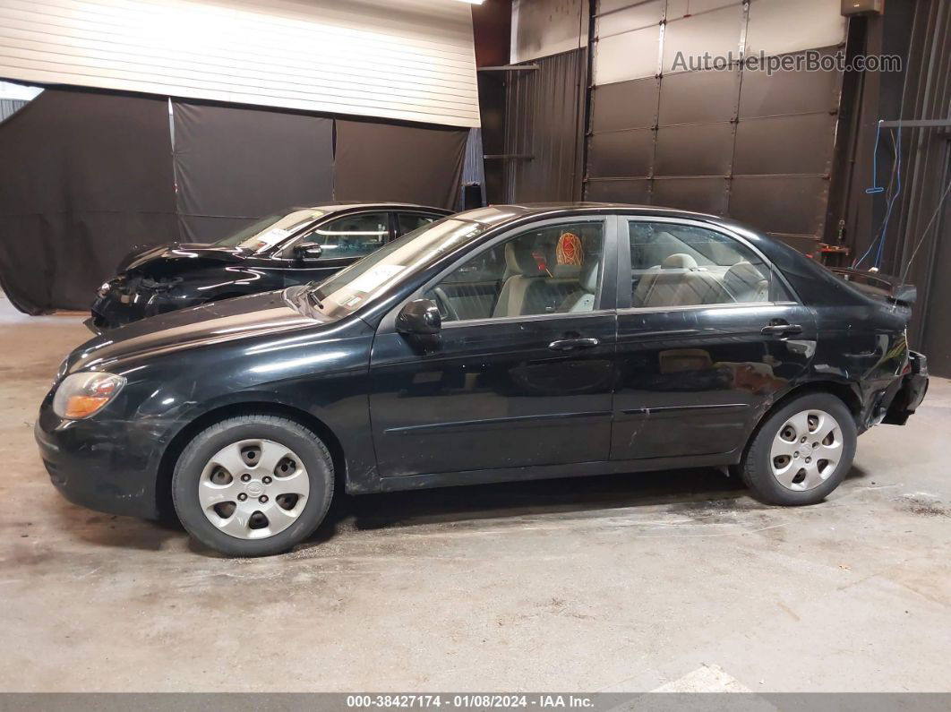 2009 Kia Spectra Ex Черный vin: KNAFE222X95619224