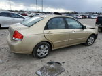 2009 Kia Spectra Ex Tan vin: KNAFE222X95660954