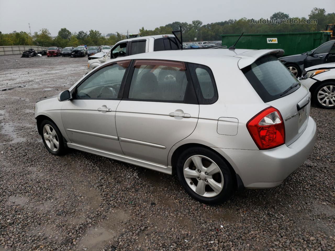 2009 Kia Spectra Sx Silver vin: KNAFE241795023749