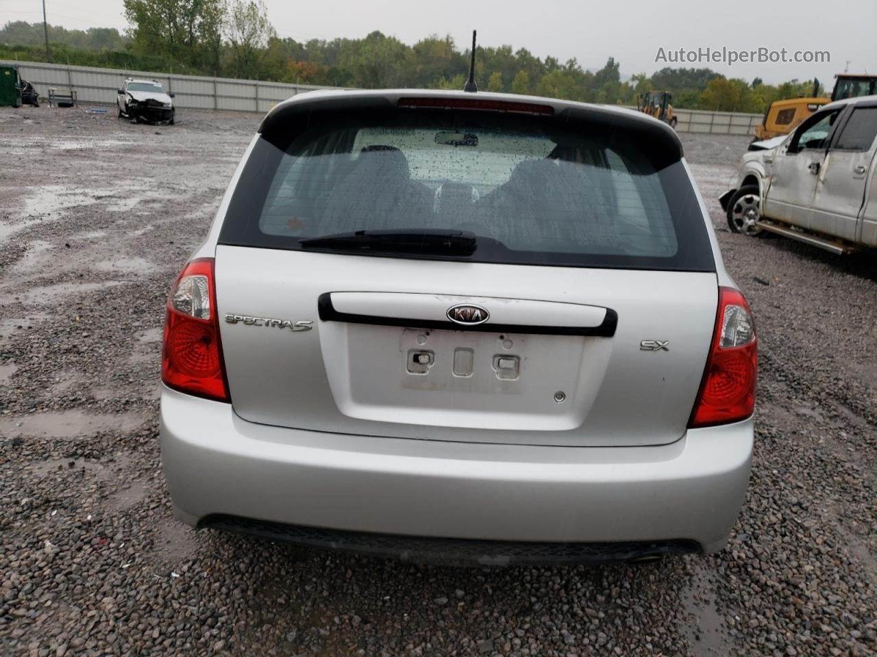 2009 Kia Spectra Sx Silver vin: KNAFE241795023749