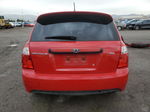 2009 Kia Spectra Sx Red vin: KNAFE242495025144