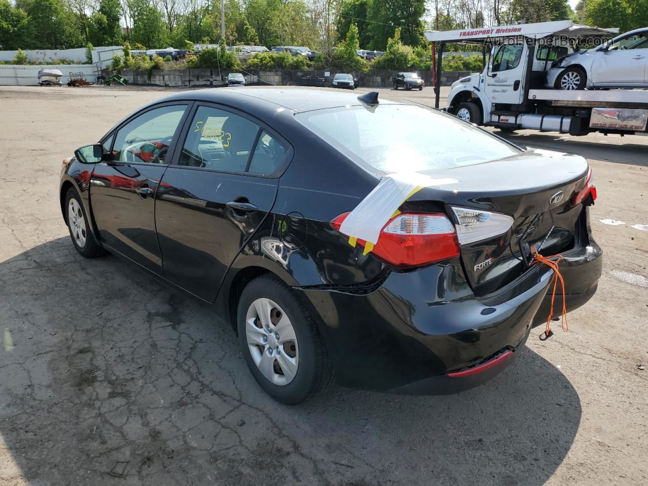 2016 Kia Forte Lx Черный vin: KNAFK4A60G5469520