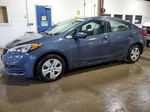 2016 Kia Forte Lx Синий vin: KNAFK4A60G5476371