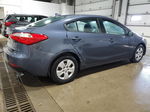 2016 Kia Forte Lx Blue vin: KNAFK4A60G5476371