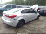 2016 Kia Forte Lx Silver vin: KNAFK4A60G5492327