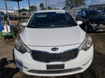 2016 Kia Forte Lx White vin: KNAFK4A60G5496409