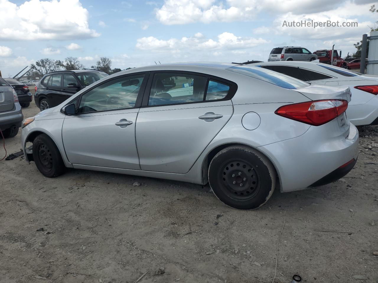 2016 Kia Forte Lx Silver vin: KNAFK4A60G5520336