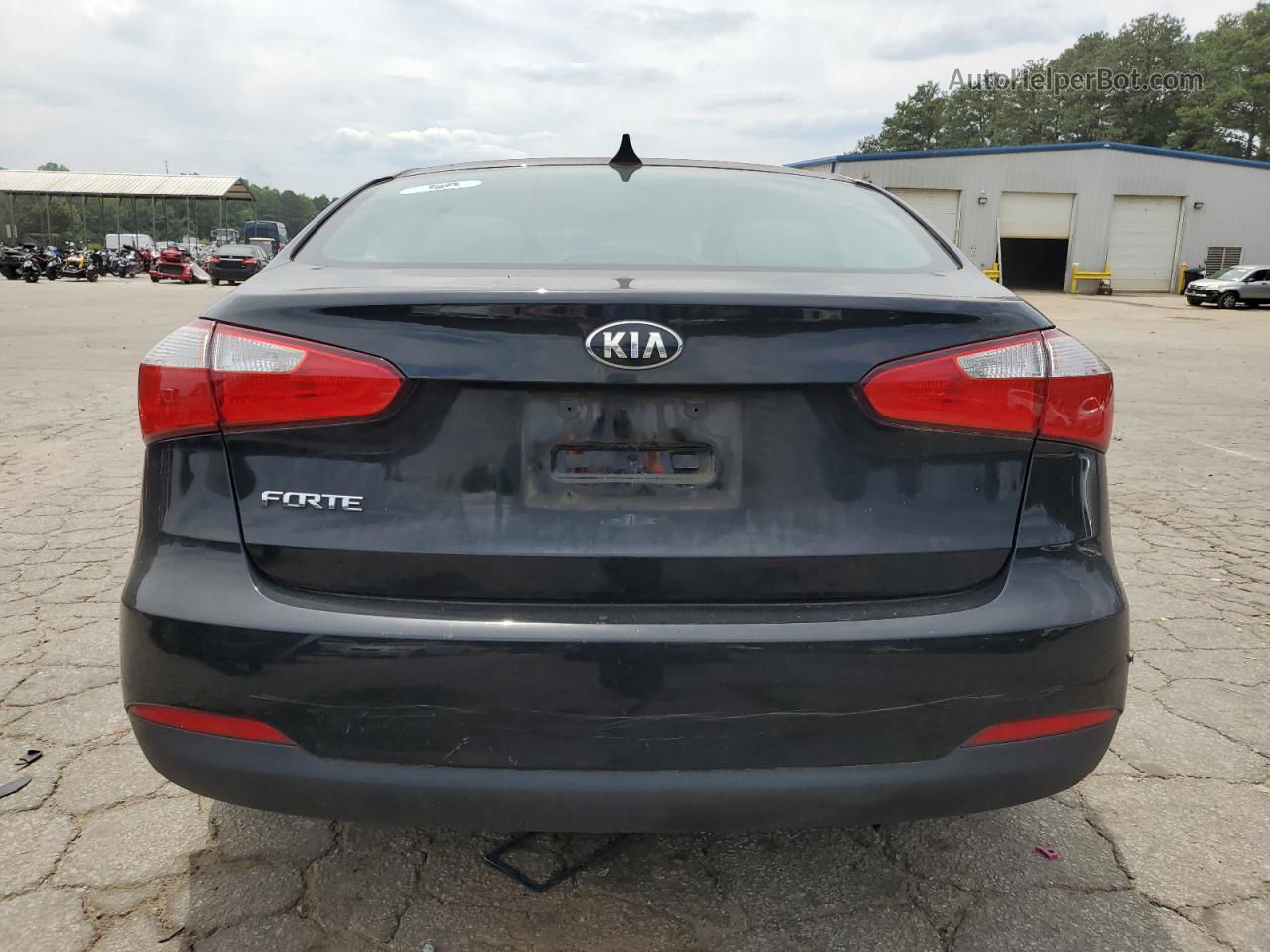 2016 Kia Forte Lx Черный vin: KNAFK4A60G5542529