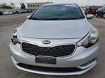 2016 Kia Forte Lx Серебряный vin: KNAFK4A60G5550422