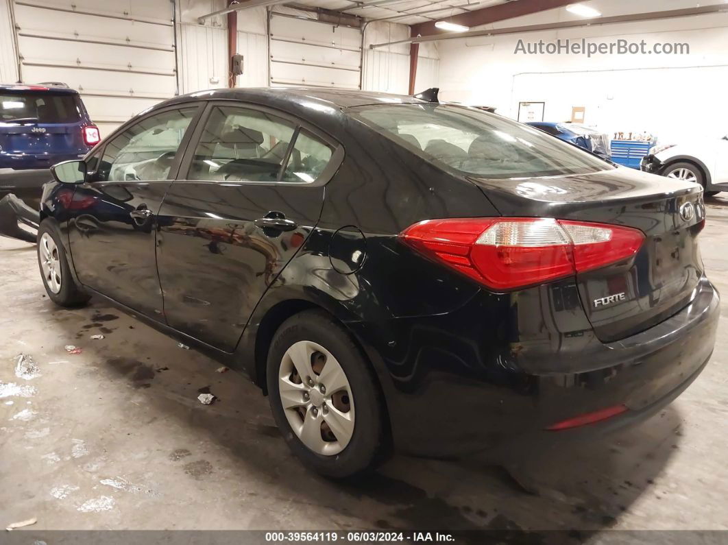 2016 Kia Forte Lx Black vin: KNAFK4A60G5571495