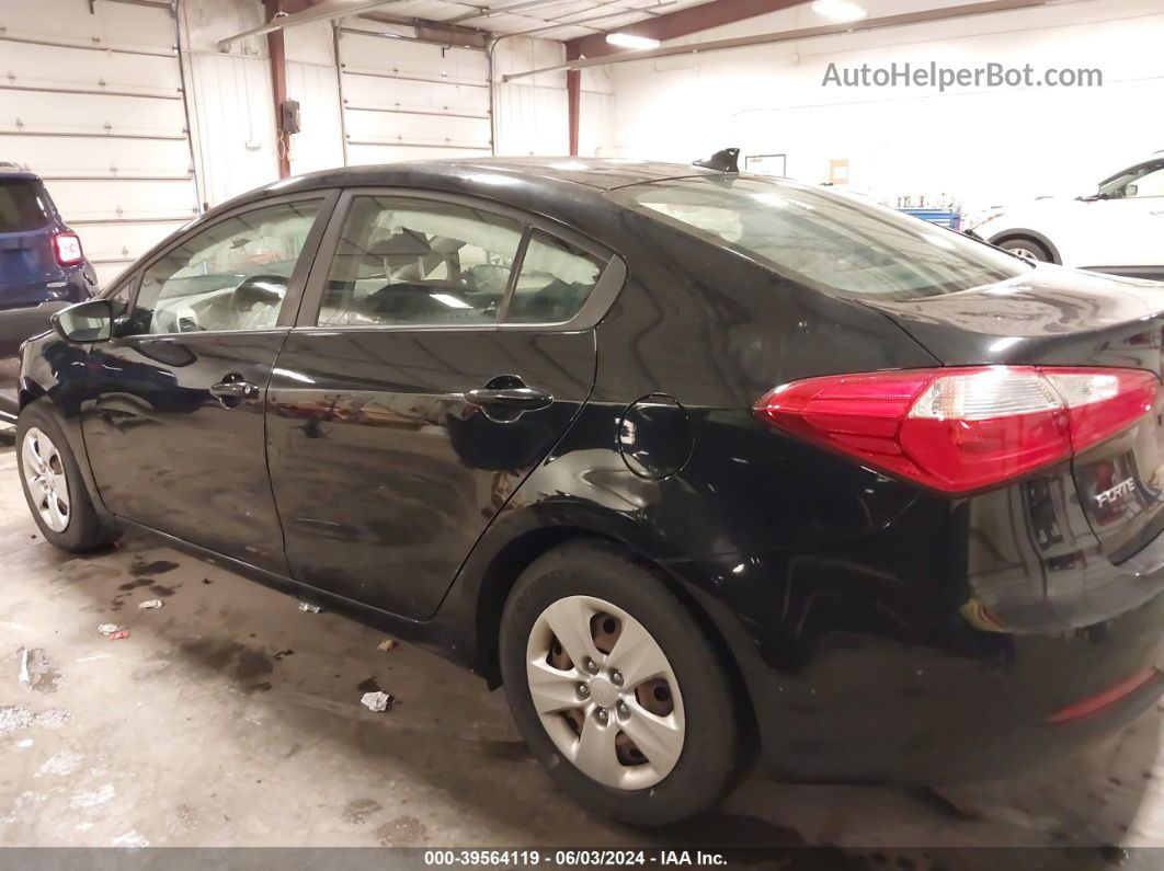 2016 Kia Forte Lx Black vin: KNAFK4A60G5571495