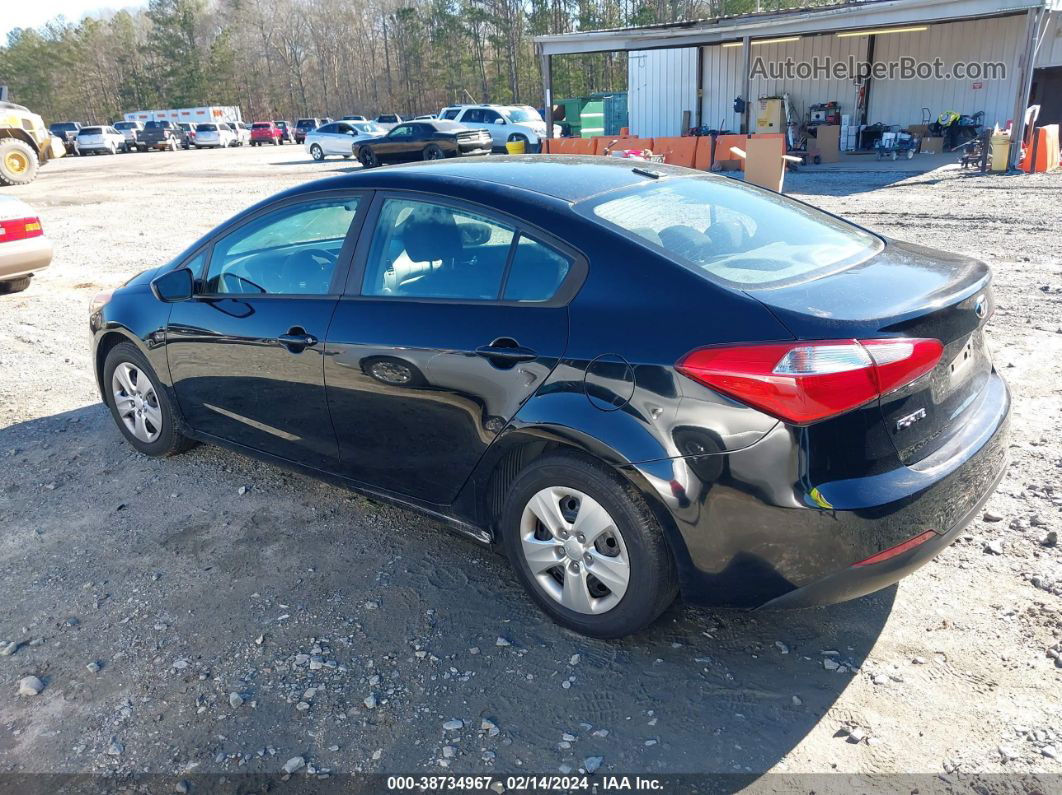 2016 Kia Forte Lx Black vin: KNAFK4A60G5591326