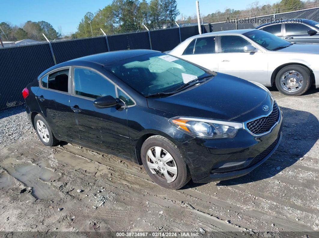 2016 Kia Forte Lx Black vin: KNAFK4A60G5591326