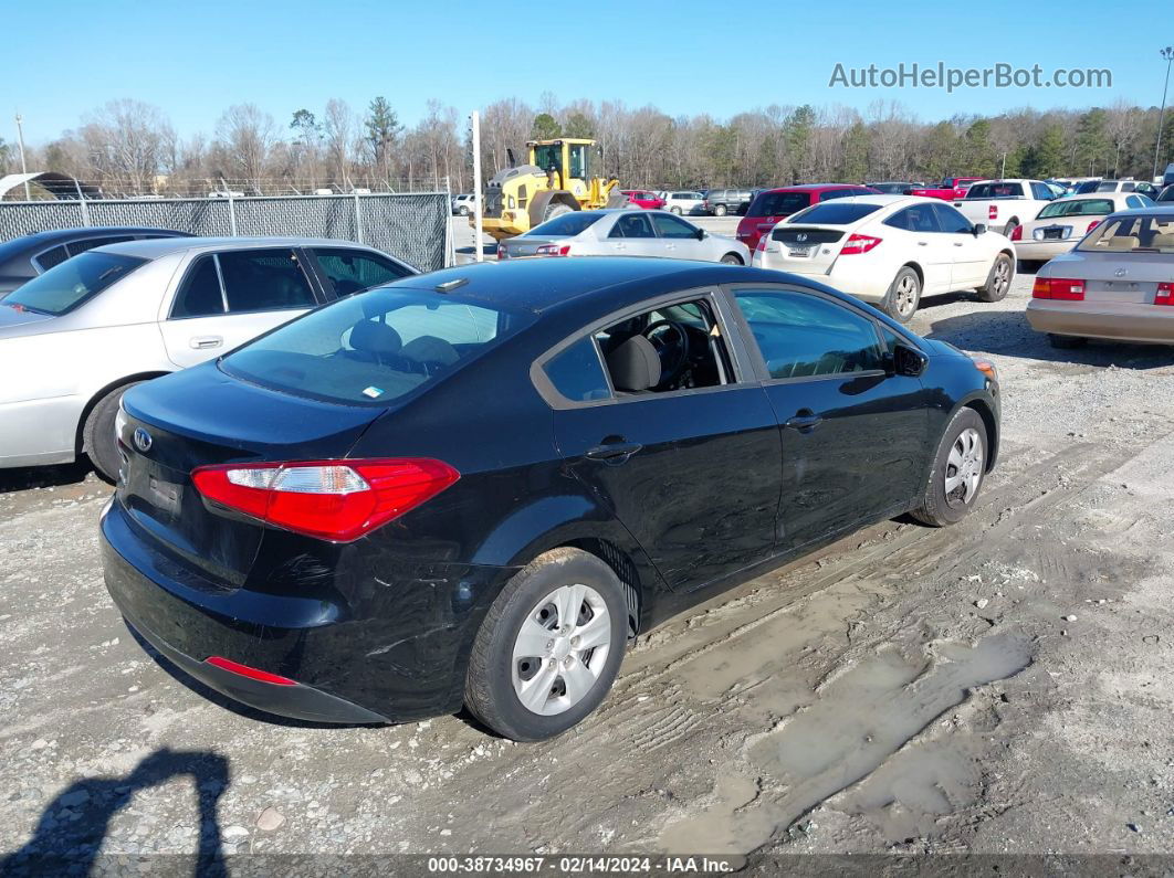 2016 Kia Forte Lx Черный vin: KNAFK4A60G5591326